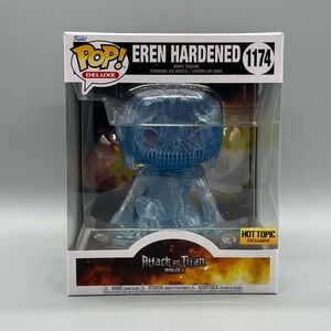 Funko Pop! #1174 Eren Hardened Attack on Titan 6" Hot Topic Exclusive Vaulted